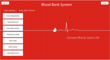 Vb.net and MS Access Project on Blood Bank Management System Vb.net and MS Access Project on Blood Bank Management System