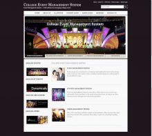 Java, JSP and MySQL Project on College Event Management System Java, JSP and MySQL Project on College Event Management System