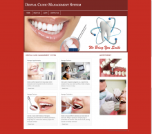 PHP and MySQL Project on Dental Clinic Management System PHP and MySQL Project on Dental Clinic Management System