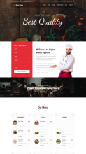 HTML, CSS and JavaScript Project on Digital Menu System HTML, CSS and JavaScript Project on Digital Menu System