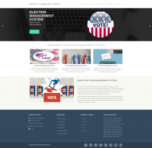 PHP and MySQL Project on Election Management System PHP and MySQL Project on Election Management System