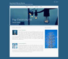 C#, ASP and MySQL Project on Electricity Billing System C#, ASP and MySQL Project on Electricity Billing System