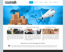 PHP Project on Courier Management System with MySQL Database. PHP Project on Courier Management System with MySQL Database.