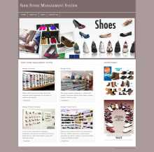 PHP and MySQL Project on Shoe Store Management System PHP and MySQL Project on Shoe Store Management System