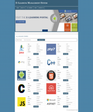 Online E-Learning Portal Online E-Learning Portal