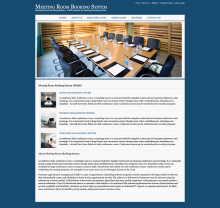 Meeting Room Booking System Meeting Room Booking System
