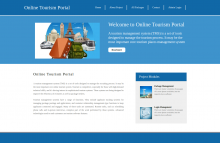 Python, Django and MySQL Project on Online Tourism Portal Python, Django and MySQL Project on Online Tourism Portal