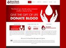 PHP and MySQL Project in Blood Bank Management System PHP and MySQL Project in Blood Bank Management System