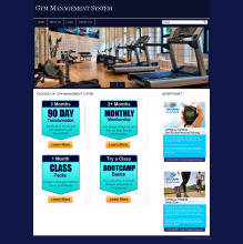 PHP and MySQL Project in Gym Management System PHP and MySQL Project in Gym Management System