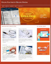 PHP and MySQL Project on Electricity Billing System PHP and MySQL Project on Electricity Billing System