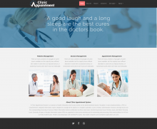 PHP and MySQL Project on Clinic Appointment System PHP and MySQL Project on Clinic Appointment System