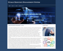 PHP and MySQL Project on Human Resource Management System PHP and MySQL Project on Human Resource Management System