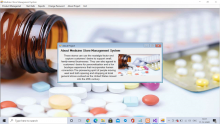 Medicine Store Management System Medicine Store Management System