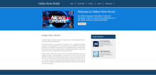 Python, Django and MySQL Project on Online News Portal Python, Django and MySQL Project on Online News Portal