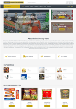 PHP and MySQL Project on Online Grocery Store PHP and MySQL Project on Online Grocery Store