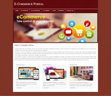 PHP and MySQL Project on E-Commerce Portal PHP and MySQL Project on E-Commerce Portal