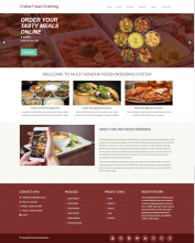 PHP and MySQL Project on Multi Vendor Food Ordering System PHP and MySQL Project on Multi Vendor Food Ordering System