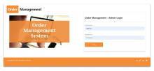 NodeJS, AngularJS and MySQL Project on Order Management System NodeJS, AngularJS and MySQL Project on Order Management System
