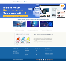 AI Enabled E-Commerce Portal with Sentiment Analysis and Recommendation System AI Enabled E-Commerce Portal with Sentiment Analysis and Recommendation System