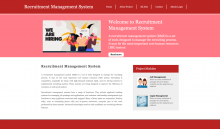 Python, Django and MySQL Project on Recruitment Management System Python, Django and MySQL Project on Recruitment Management System