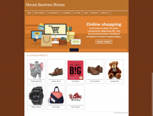 PHP and MySQL Mini Project on Online Shopping System PHP and MySQL Mini Project on Online Shopping System