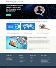 Opinion Mining and Sentiment Analysis of Social Networks Opinion Mining and Sentiment Analysis of Social Networks
