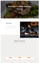 HTML, CSS and JavaScript Project on Table Booking System HTML, CSS and JavaScript Project on Table Booking System